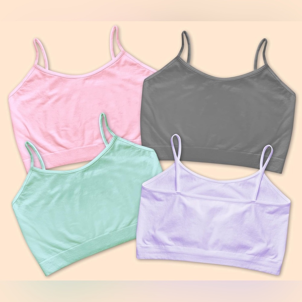 Women’s 4 Pack Seamless Half Cami. NWT. Size Medium. - Picture 4 of 4